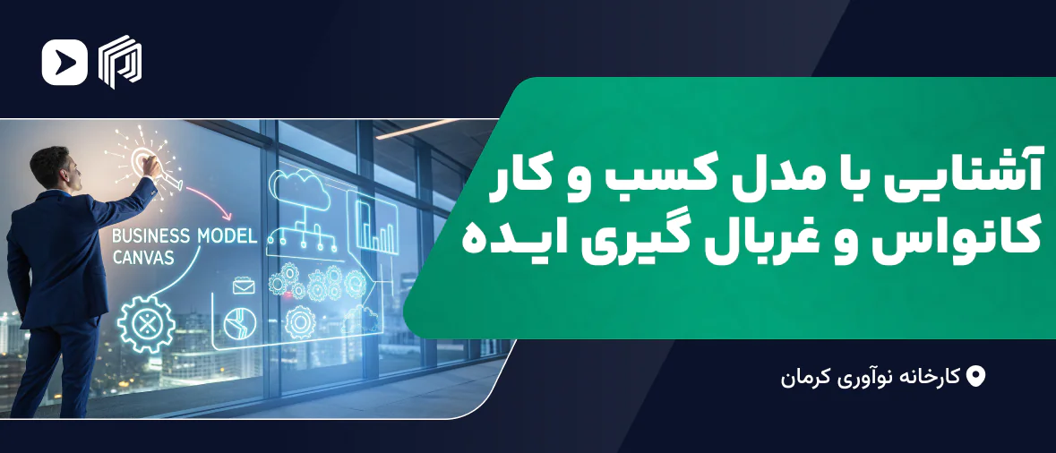 جلسه توجیهی آشنایی با مدل کسب و کار کانواس و غربال گیری ایده 